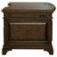 Stigham - 7 Drawer Executive Desk With Lockable File Cabinets - Oak
