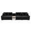 Modular Sofa Couch With Storage Armrest And Center Console