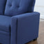 Upholstered Pull Out Sectional Sofa With Chaise