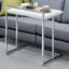 Rectangular Top Snack Table - White