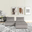 Anna - Stylish Sectional Sofa Ottoman