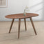 Oscar - Oval Drop Leaf Dining Table - Walnut