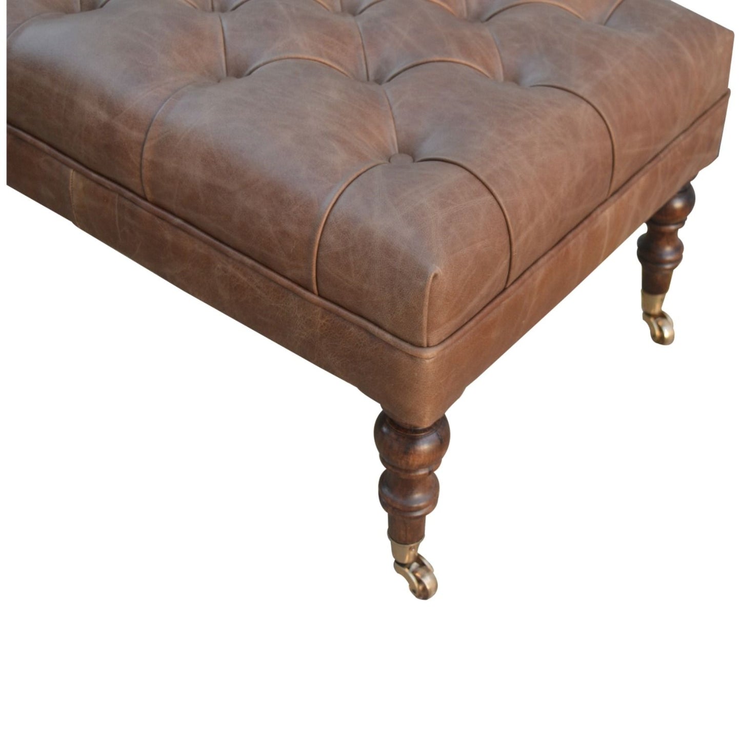 Buffalo - Ottoman With Castor Legs