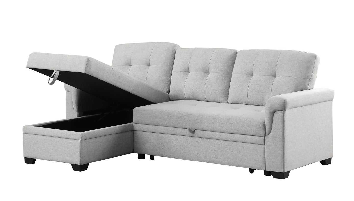 Destiny - Reversible Sleeper Sectional Sofa With Storage Chaise