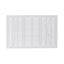 Blissique - Outdoor Foldable Wood Dining Table With Slat Design
