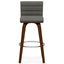 Roland - Upholstered Swivel Counter Height Stool