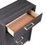 Clifton - 5 Drawer Chest - Espresso