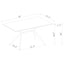 Hanover - Dining Table - Light Brown