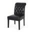 Broxton - Tuft Dining Rolltop Chairs With Button Tufted Backrest (Set of 2)