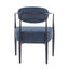 Modern Upholstered Accent Armchair With Pocket Spring Seat