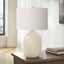 Table Lamp, Lighting, Ceramic, Contemporary - Cream