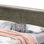 Upholstered Panel Sleigh Bed Design