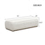 Grainy Footstool For Home - Beige