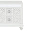 Abigale - 2 Drawer Nightstand With LED - White