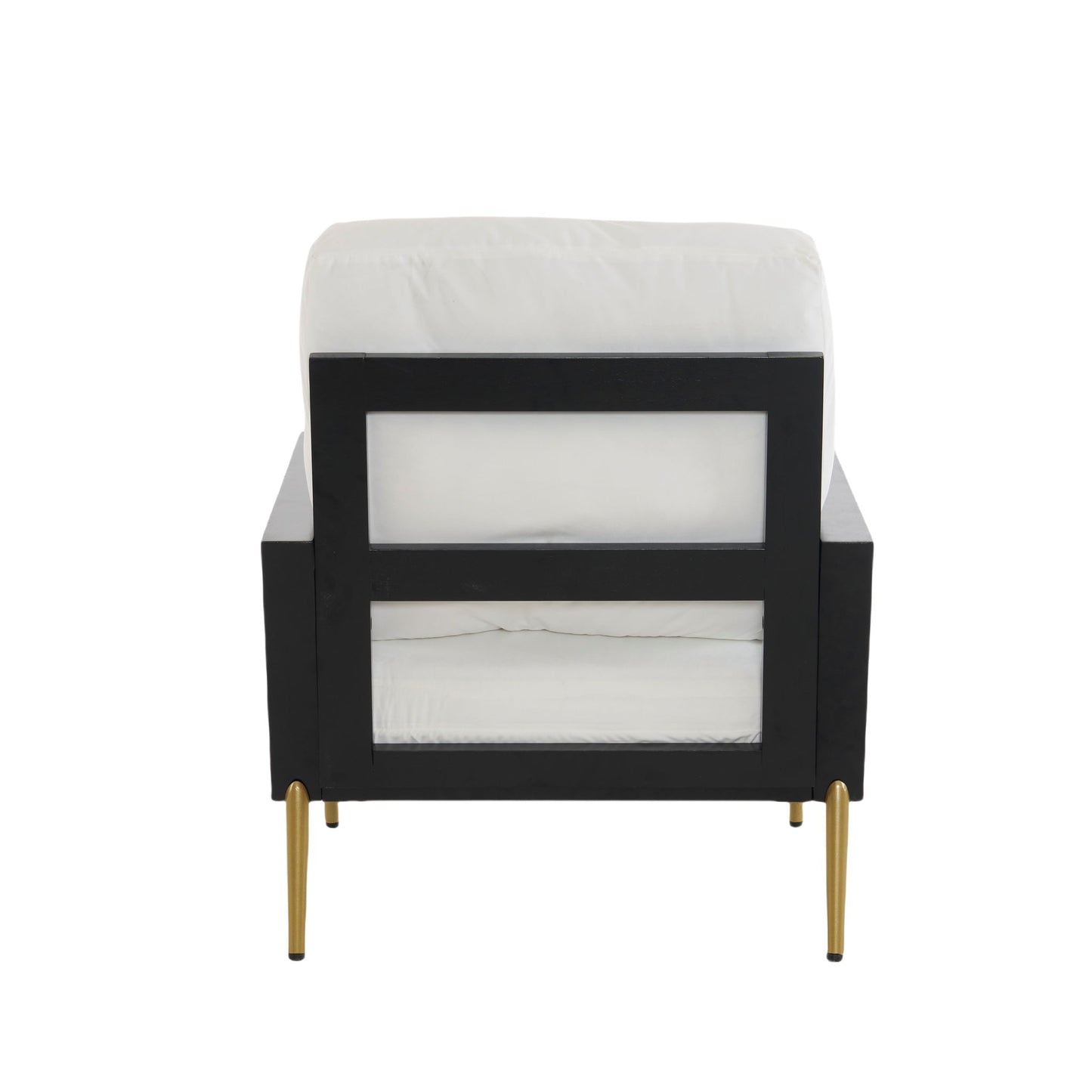 Modern Armchair With Solid Wood Frame