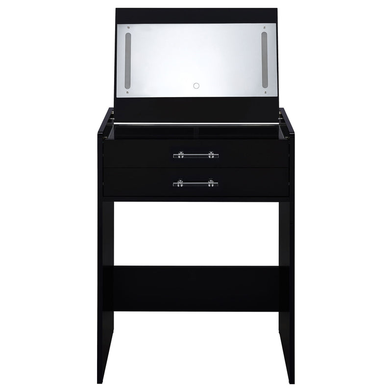 Ayuba - 3 Drawer Makeup Vanity Table With Mirror And Stool