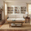 3 Seater Sofa With Rattan Armrests