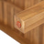 Outdoor Dining Table With Slatted Top, Ideal For Patio