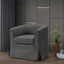 Tucker - Woven Fabric Swivel Barrel Chair