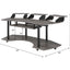 Eleazar - Music Recording Studio Desk - Wood