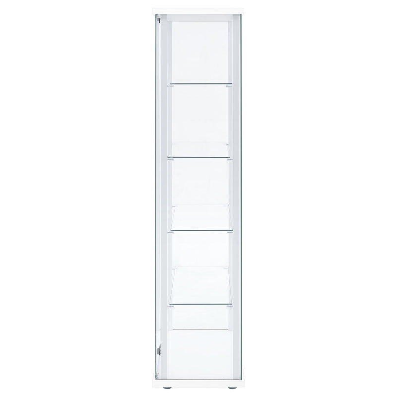 Hyacinth - 4 Shelf Curio Cabinet