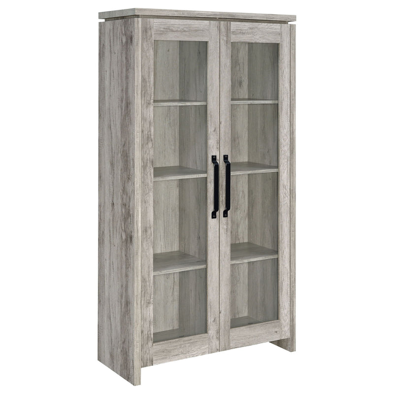 Myerson - 2 Door Tall Cabinet - Gray