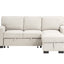 Estelle - Fabric Reversible Sleeper Sectional With Storage Chaise Drop-Down Table 2 Cup Holders And 2 USB Ports