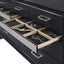 Annie - 7 Drawer Dresser With Mirror - Black