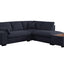 Joshua - 100" Sectional Sofa with Right Facing Chaise and Console Ottoman