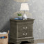 Louis Phillipe - Nightstand - Wood