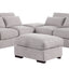 Tatman - Sectional With 2 Ottomans