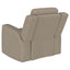 Slater - Upholstered Recliner Chair With Manual Recline - Taupe