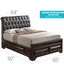 LaVita - Storage Bed Elegant Transitional