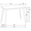 Daglosten - 5 Piece Dining Set - Chestnut