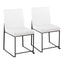 Fuji - Contemporary Modern Elegance With High Back Dining Chair (Set of 2)