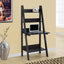 Computer Desk For Home Office, Laptop, Leaning, Storage Shelves