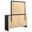 Annie - 7 Drawer Dresser With Mirror - Black