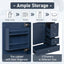 Freestanding Bathroom Vanity With Sink, Soft Close Door, 3 Drawers