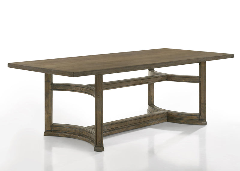 Parfield - Mesa de comedor desgastada - Roble