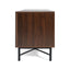 4 Door TV Cabinet, 2 Storage Spaces, Adjustable Shelves