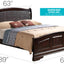 Panel Sleigh Bed Elegantly Crafted