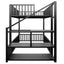 Bunk Bed With Storage Ladder, Compact Design