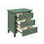 Luca - 3 Drawer Nightstand