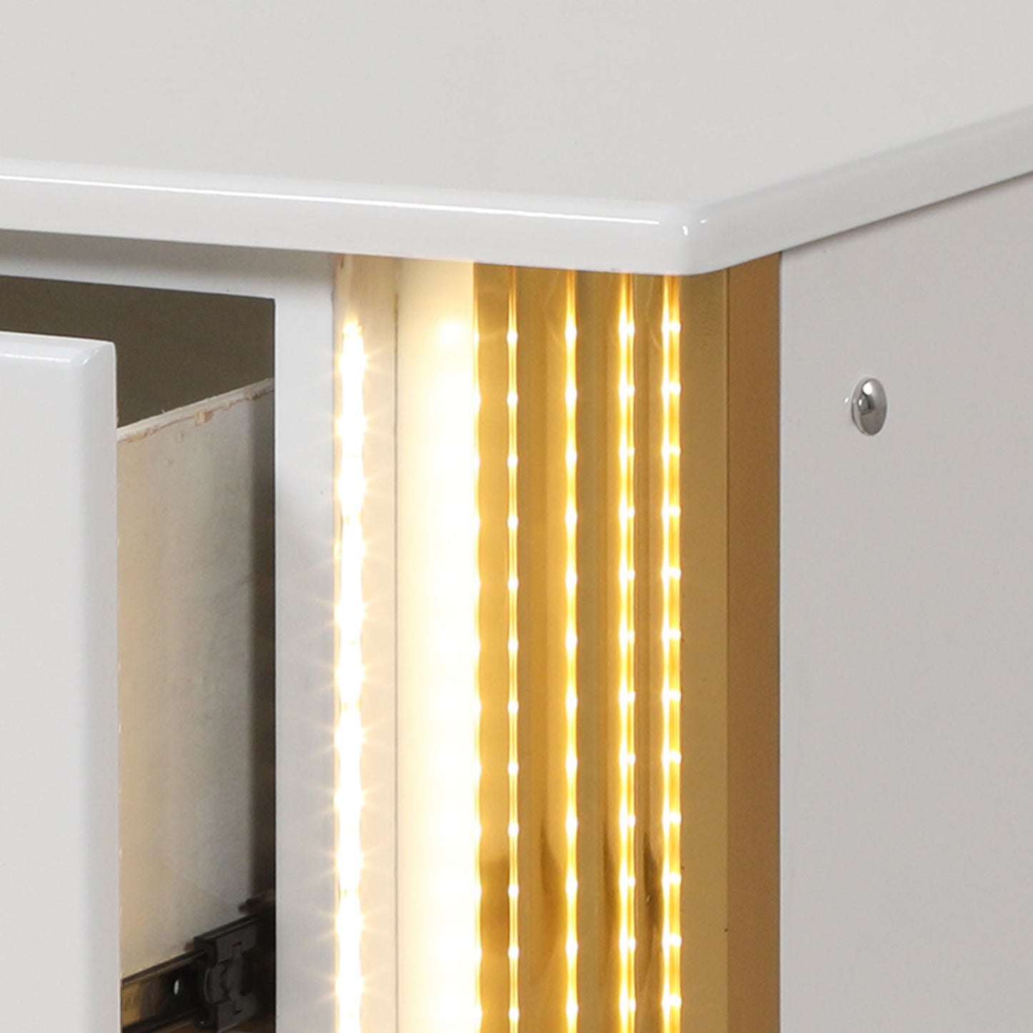 Obsession - 2 Drawer Nightstand - White