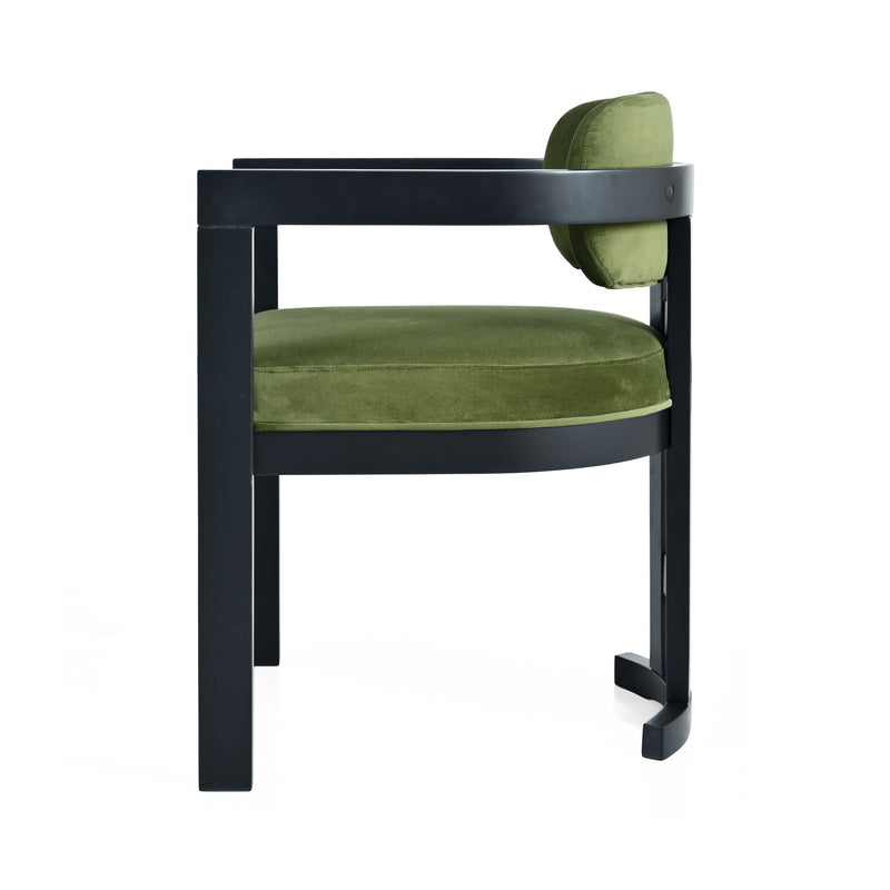 Stylish Indoor Upholstered Wood Dining Chair (Set of 2)