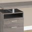 Computer Desk For Home Office, Laptop, Left Right Set - Up, Storage Drawers, Contemporary & Modern