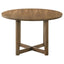 Graham - 5 Piece Round Dining Table Set - Walnut