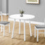 3 Pieces Dining Table Set, Small, Drop Leaf, Contemporary & Modern