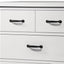 Cassini - 5 Drawer Chest - White