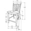 Maxine - Upholstered Counter Height Dining Side Chair (Set of 2) - Brown
